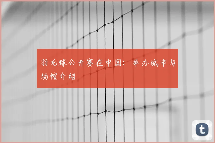羽毛球公开赛在中国：举办城市与场馆介绍